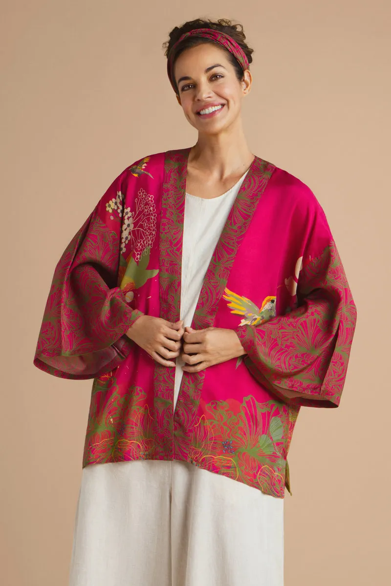 Powder Hummingbird kimono jacket