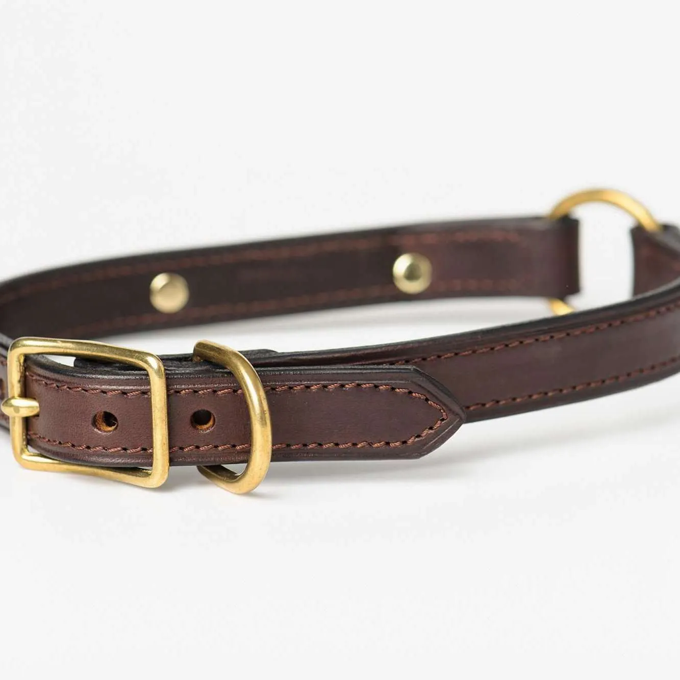 Premium Leather Dog Collar   Leash