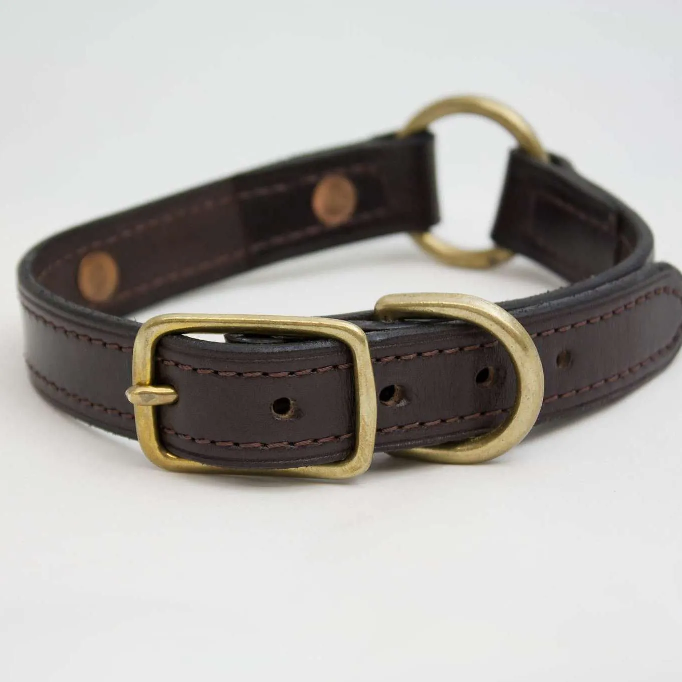 Premium Leather Dog Collar   Leash