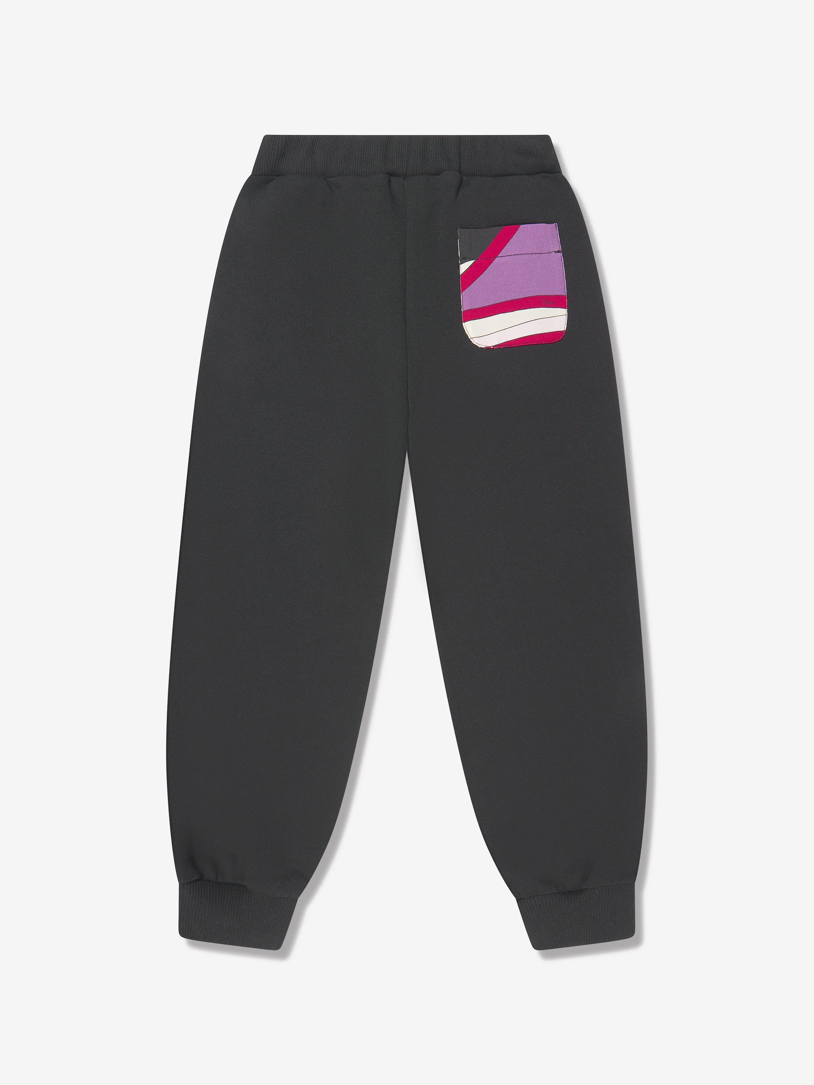 Pucci Girls Logo Joggers in Black