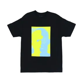 Quasi Blur T Shirt Black