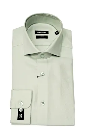 Remus Uomo Seville Long Sleeve Formal Shirt - Light Green