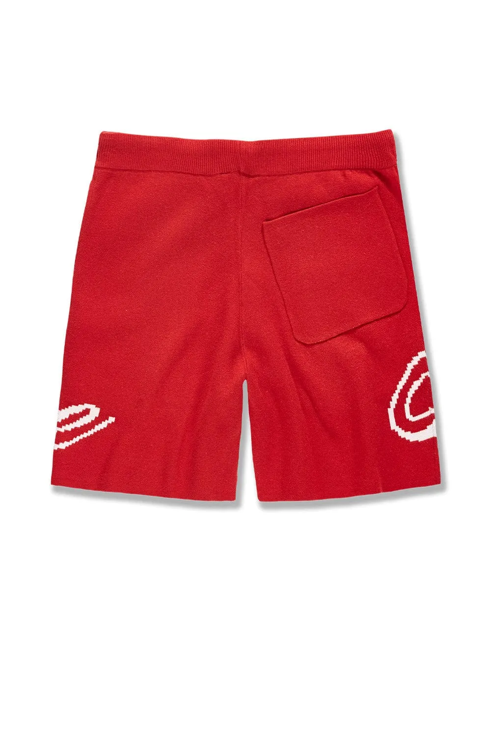 Retro - Paradise Knit Shorts (Red)