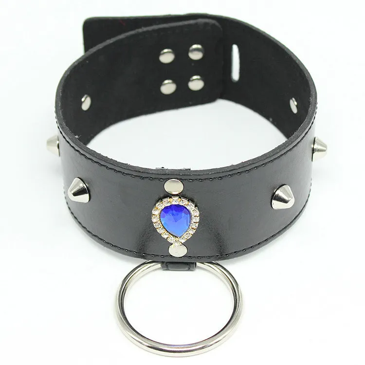 Royal Secret Faux Leather Collar and Lead