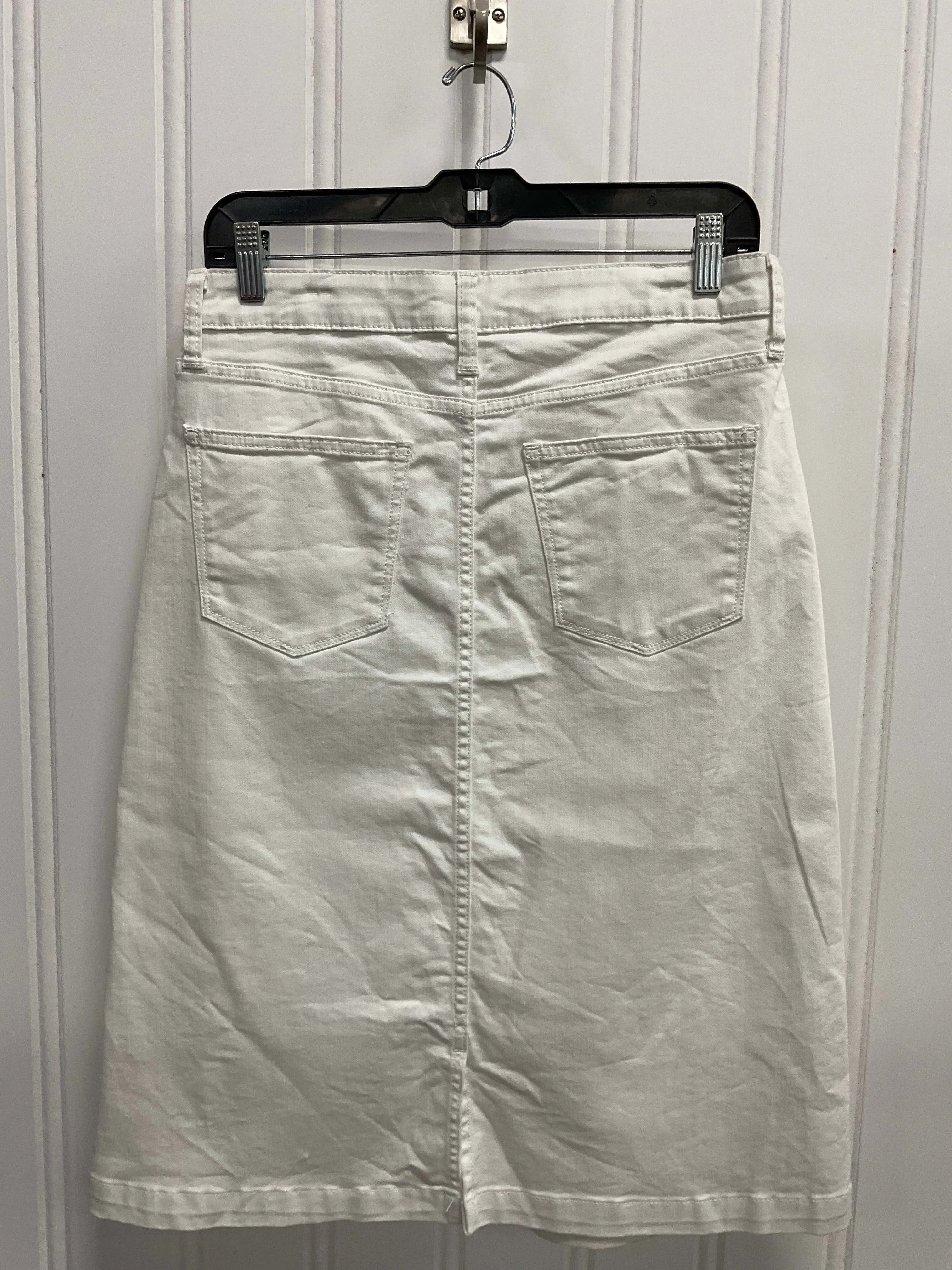 Skirt Midi By St Johns Bay In White, Size: 6