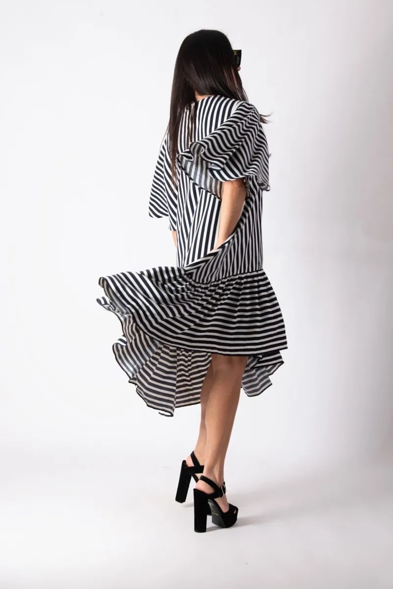 Summer striped dress IVANINA