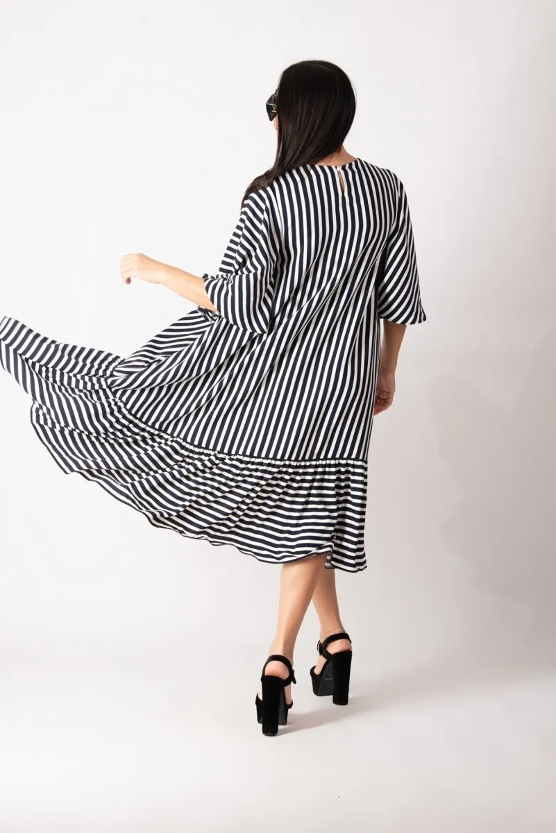 Summer striped dress IVANINA