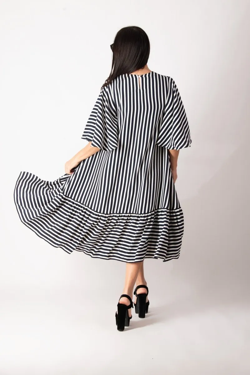 Summer striped dress IVANINA