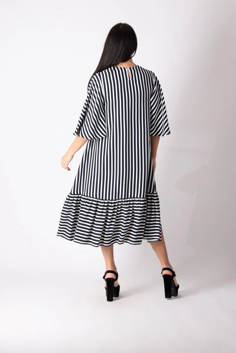 Summer striped dress IVANINA