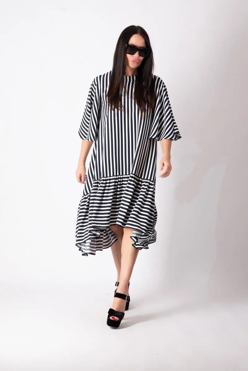 Summer striped dress IVANINA