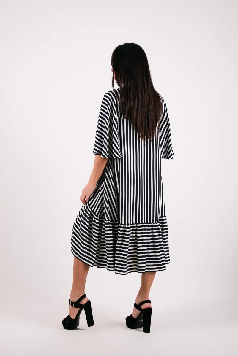 Summer striped dress IVANINA