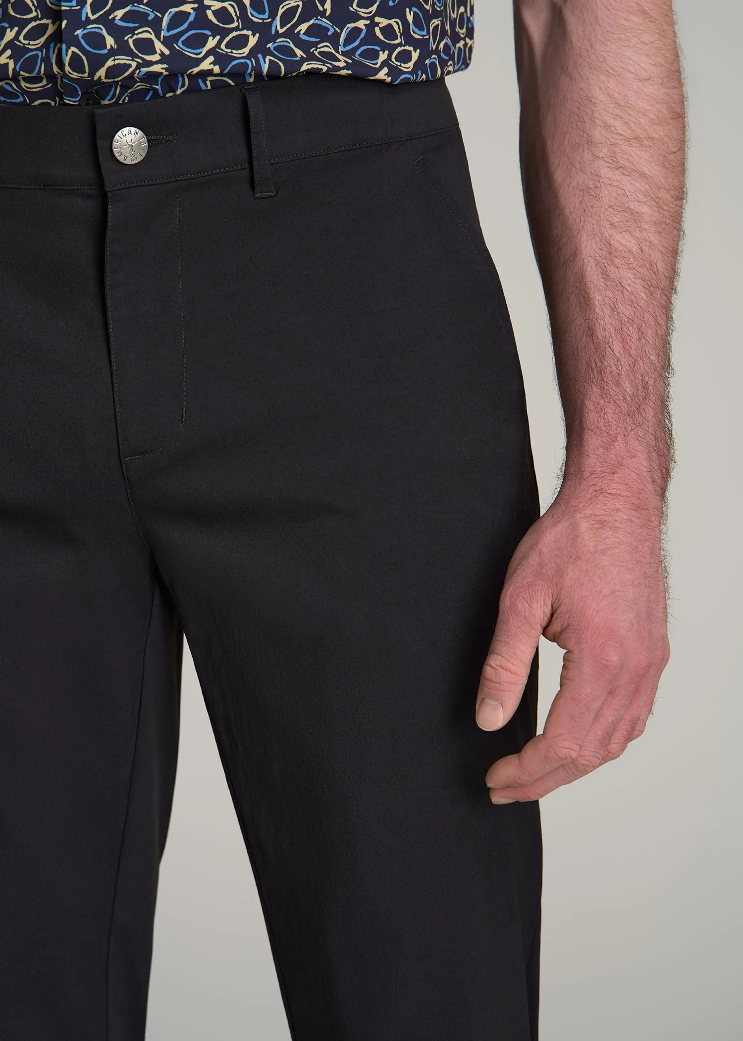 Tall Men's Traveler Joggers in Black