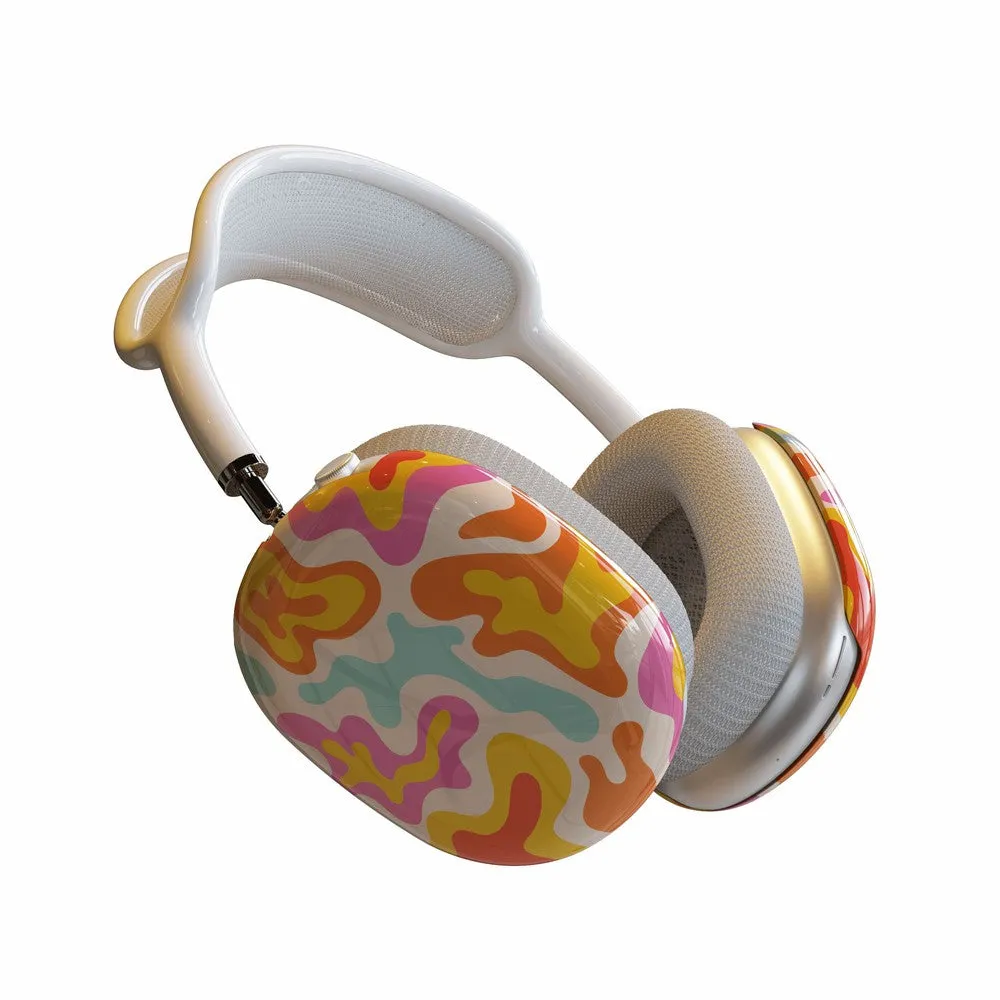 Tropical Color Splash | Abstract Retro AirPods Max Case